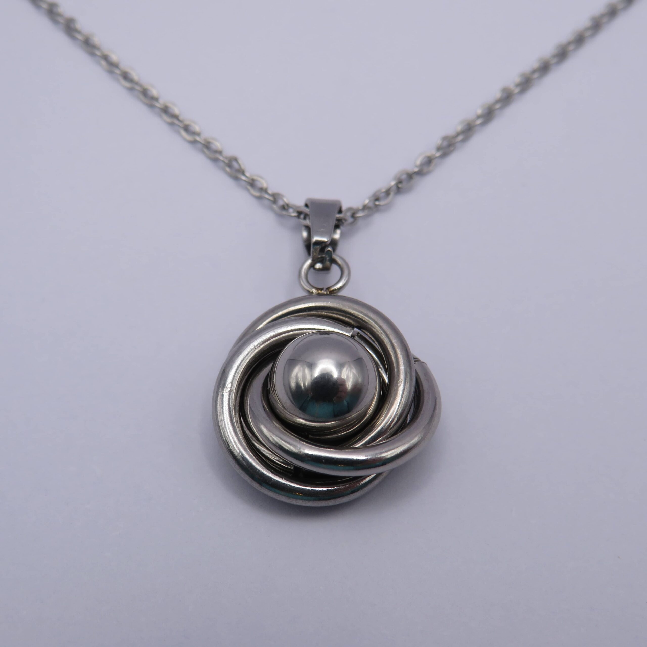 Stainless Steel Ball Necklace